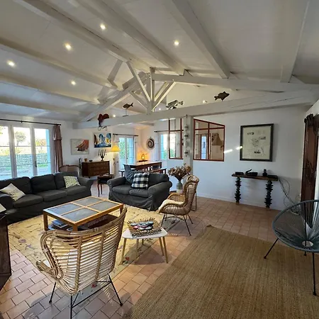 Maison Spacieuse, Le Vieil, A 250m - 10 Pers. - Fr-1-823-170 Feriehus Noirmoutier-en-l'Ile